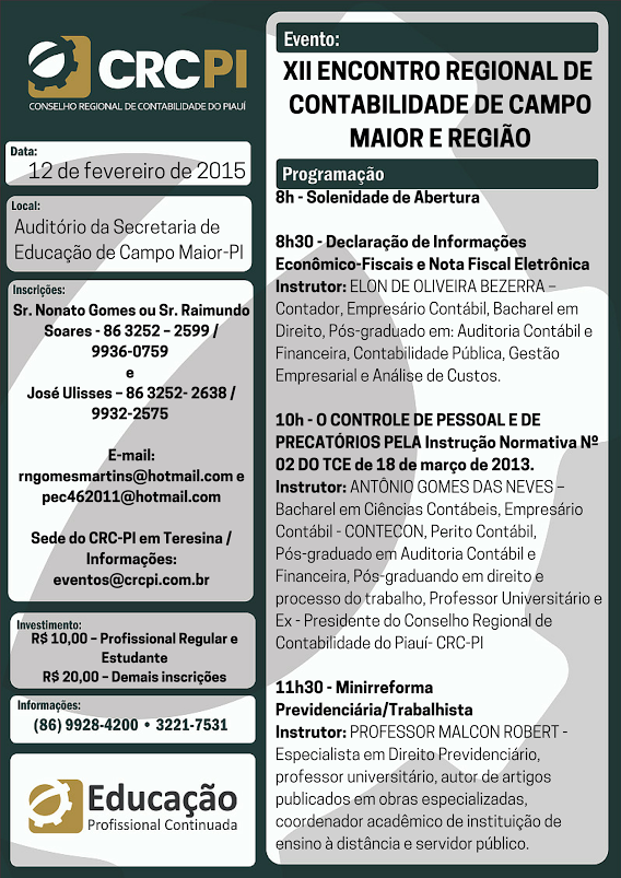 crc campo maior