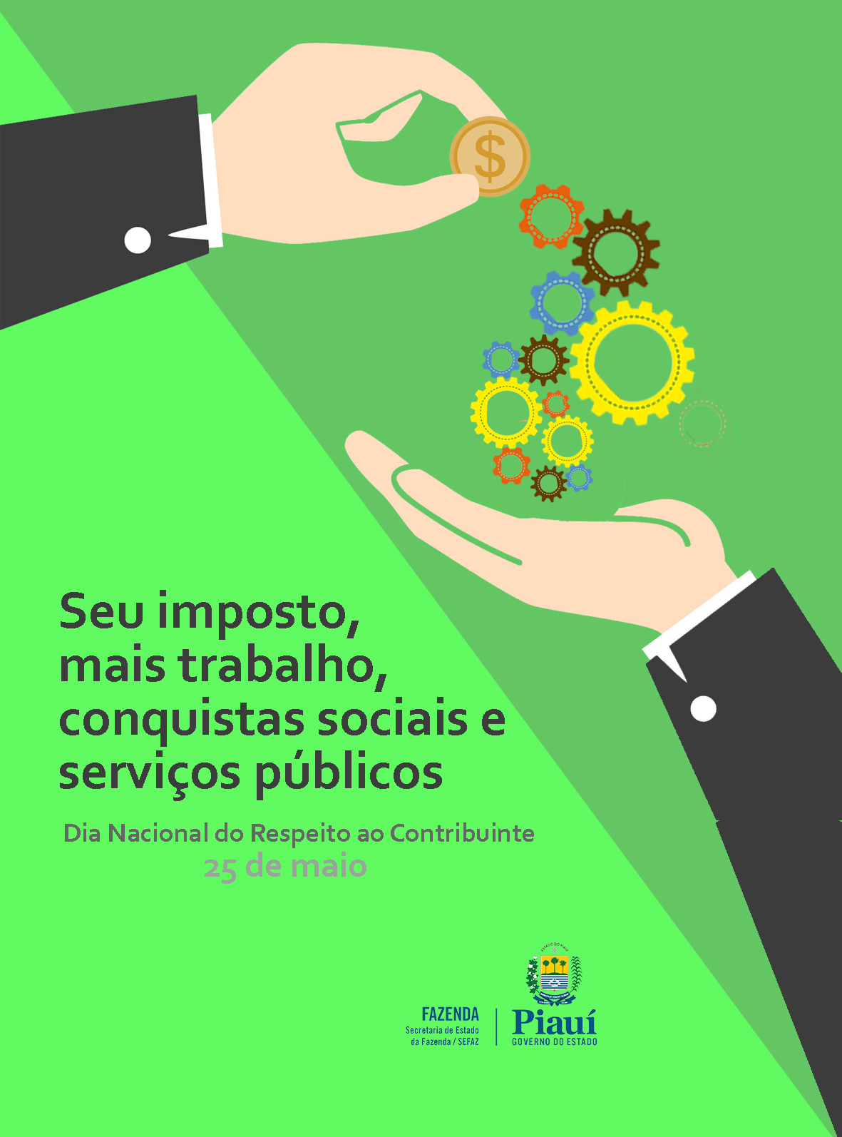 Cartaz Dia do Contribuinte